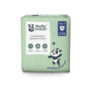 Mama Bamboo Eco Nappy Pants Size 7 - 18 nappies