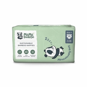 Mama Bamboo Sustainable Bamboo Size 1 - 35 nappies