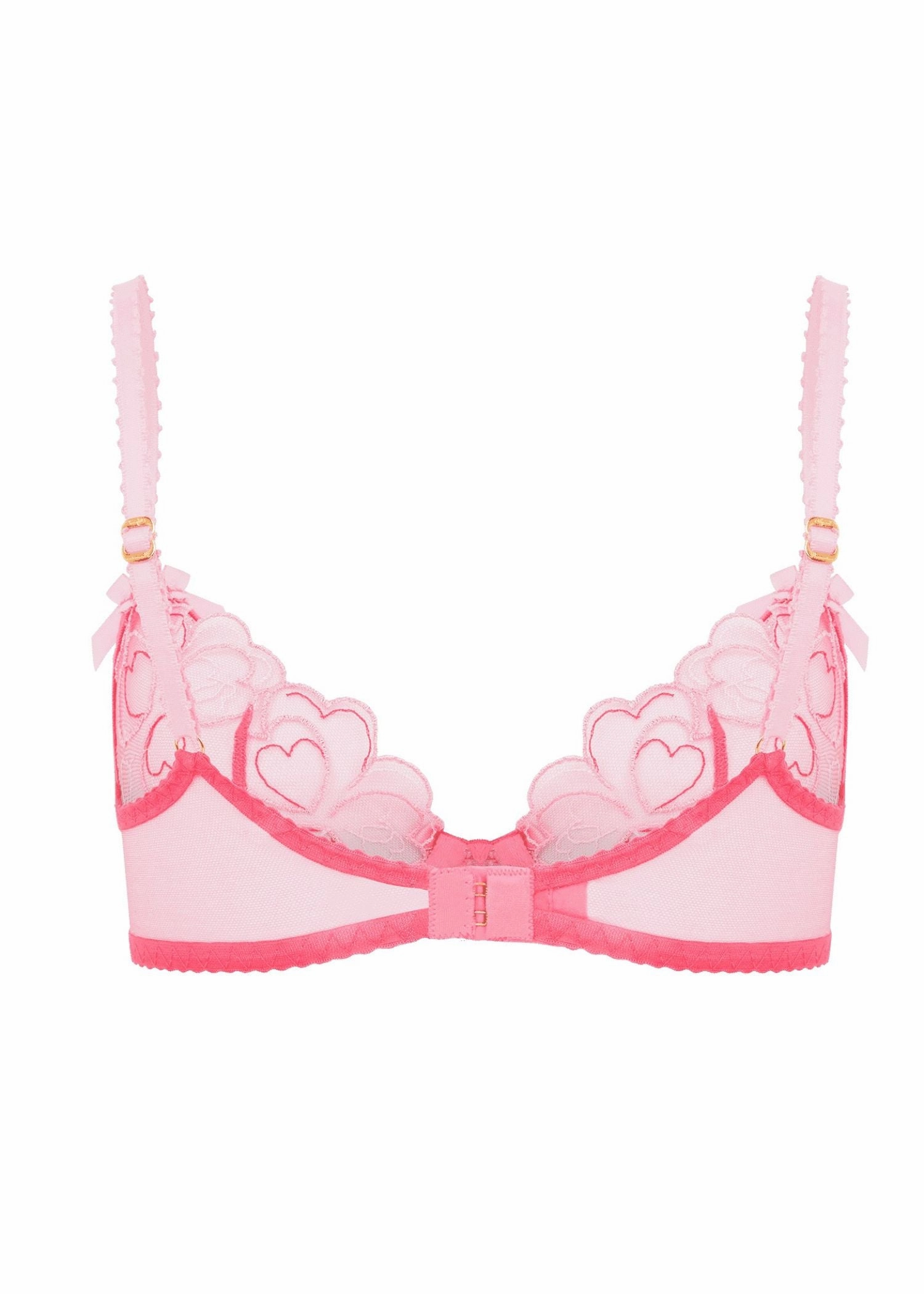 Maysie Bra (Fuchsia / Baby Pink)