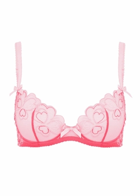 Maysie Bra (Fuchsia / Baby Pink)