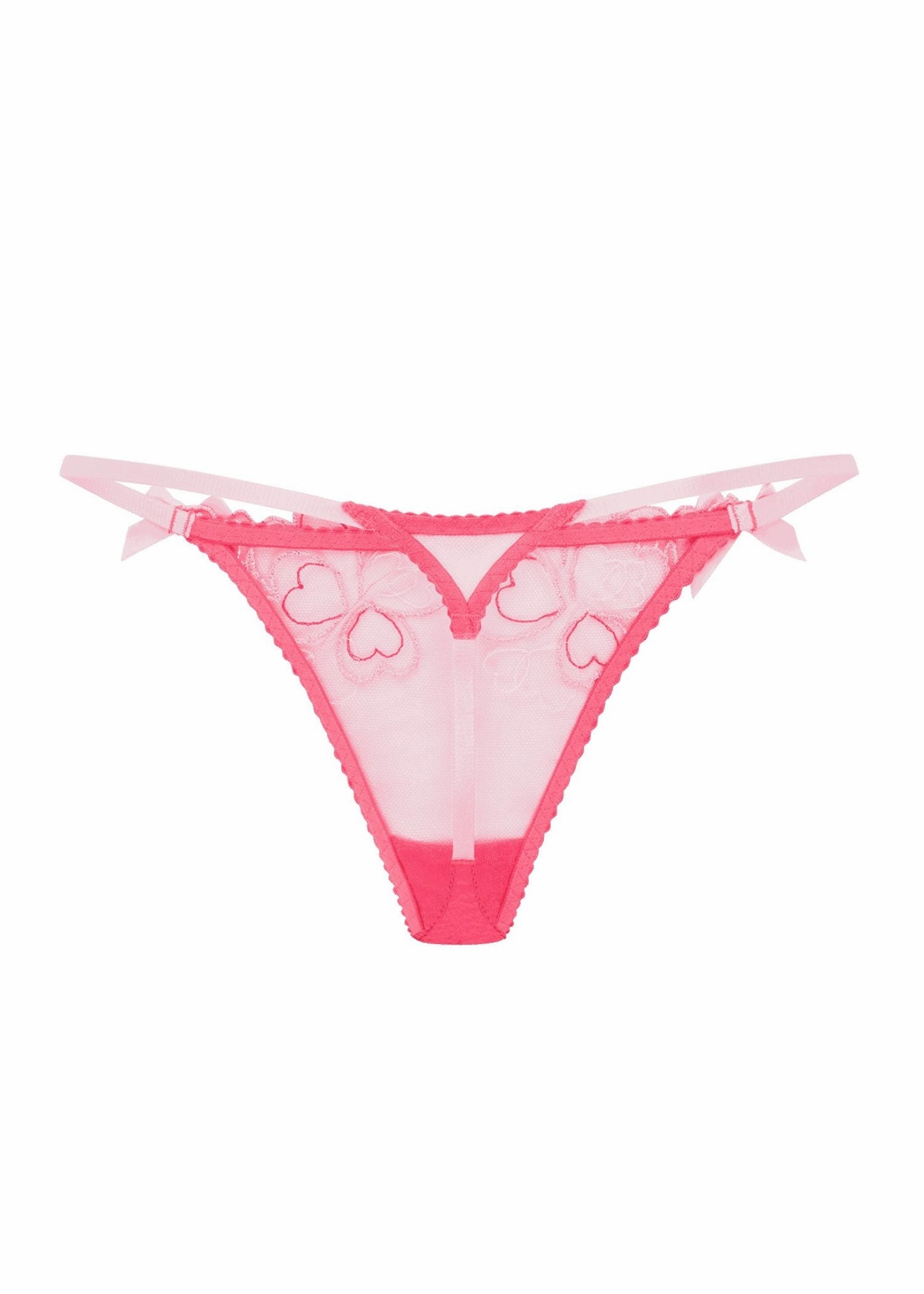 Maysie Thong (Fuchsia / Baby Pink)