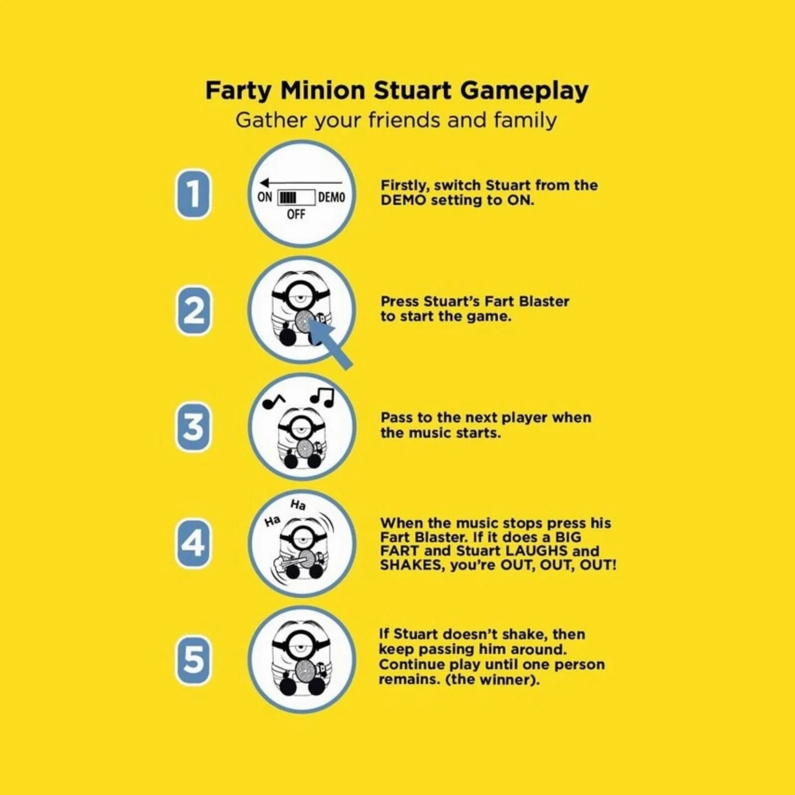 Minions Farty Minion Stuart