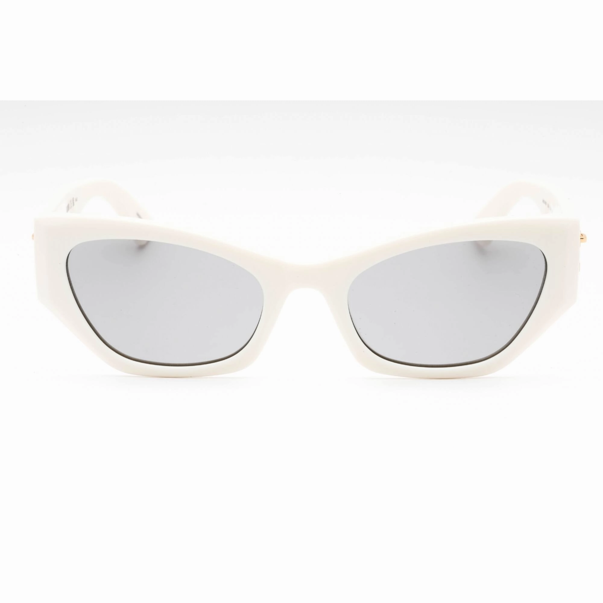 Moschino Women's Sunglasses - Ivory Plastic Cat Eye Frame Grey Lens | MOS159/S 0SZJ IR