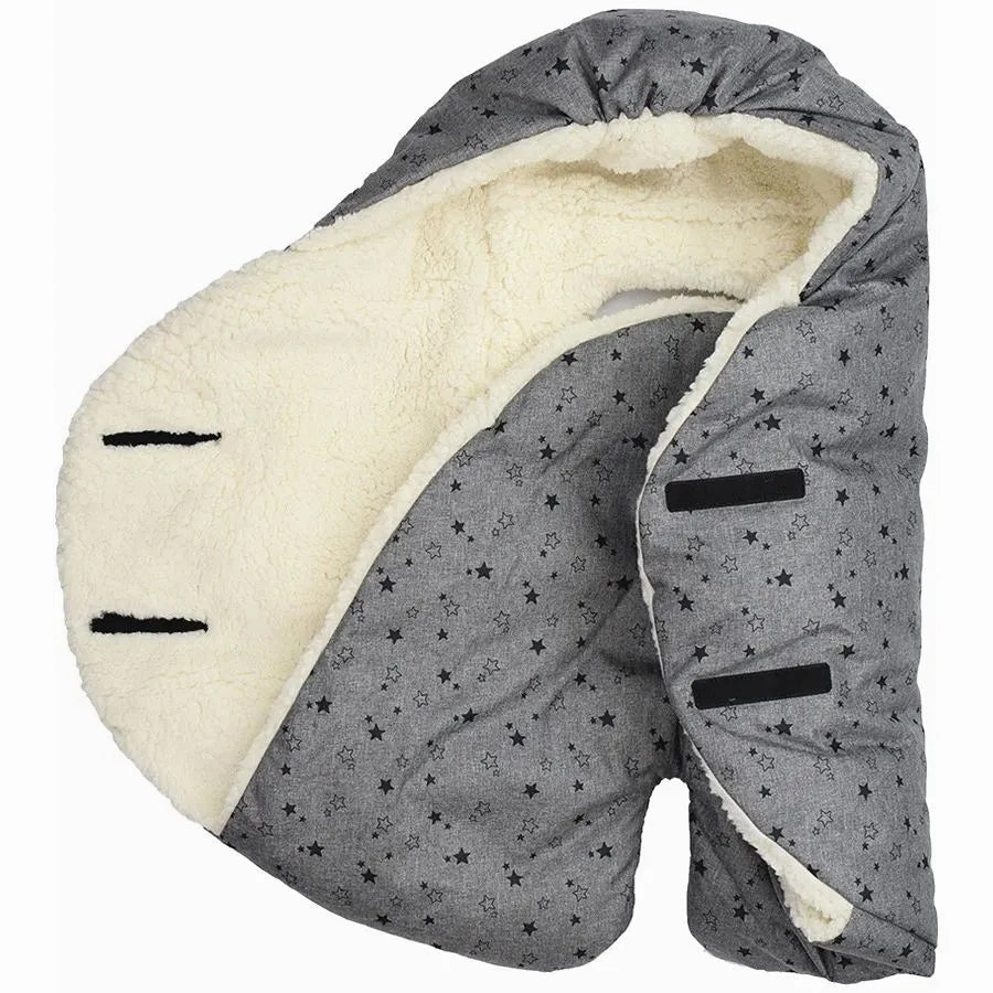 Nido Cloud - Heather Grey With Stars - Large 6-18m