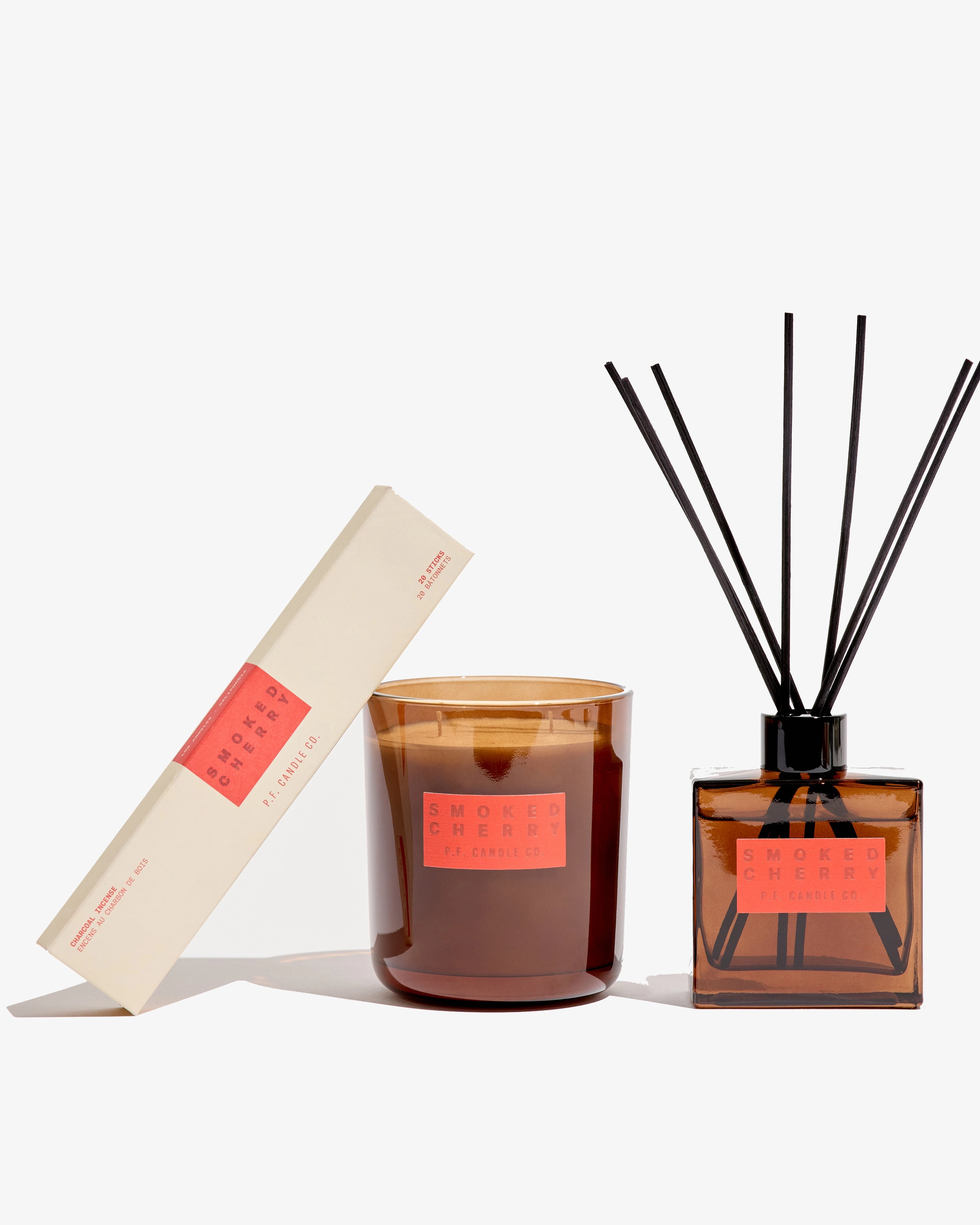 P.F. Candle Co. HI-FI Reed Diffuser - Smoked Cherry