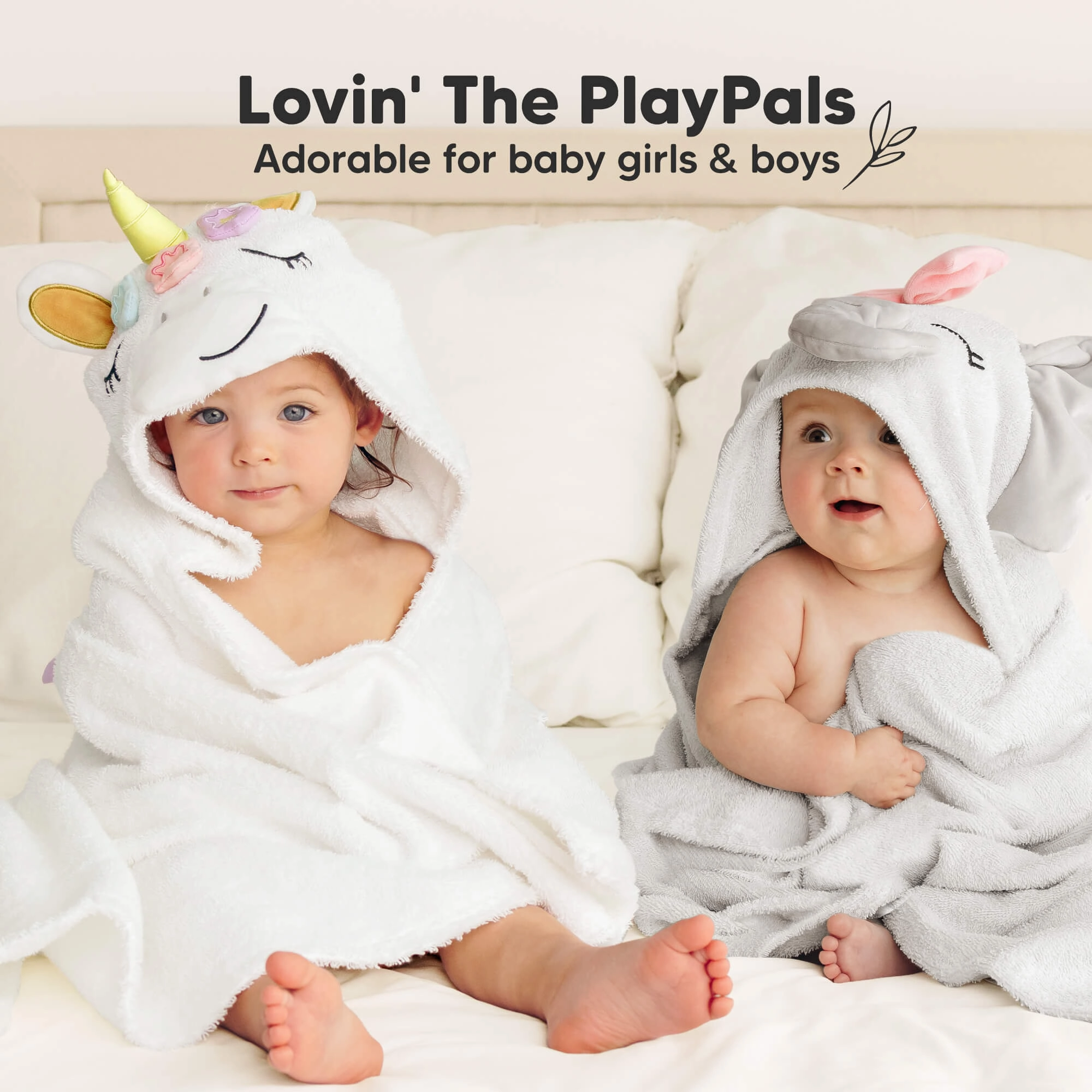 PlayPals Hooded Towel