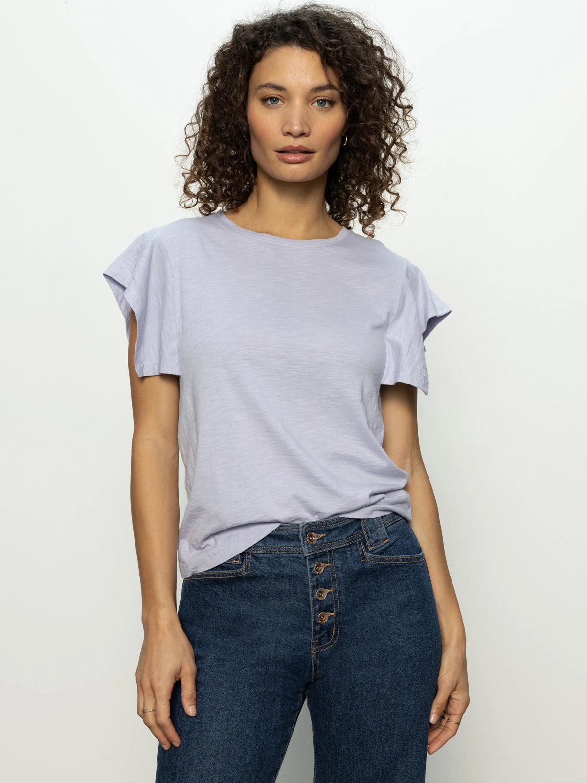 Relaxed Muscle Tee Lavender Mist