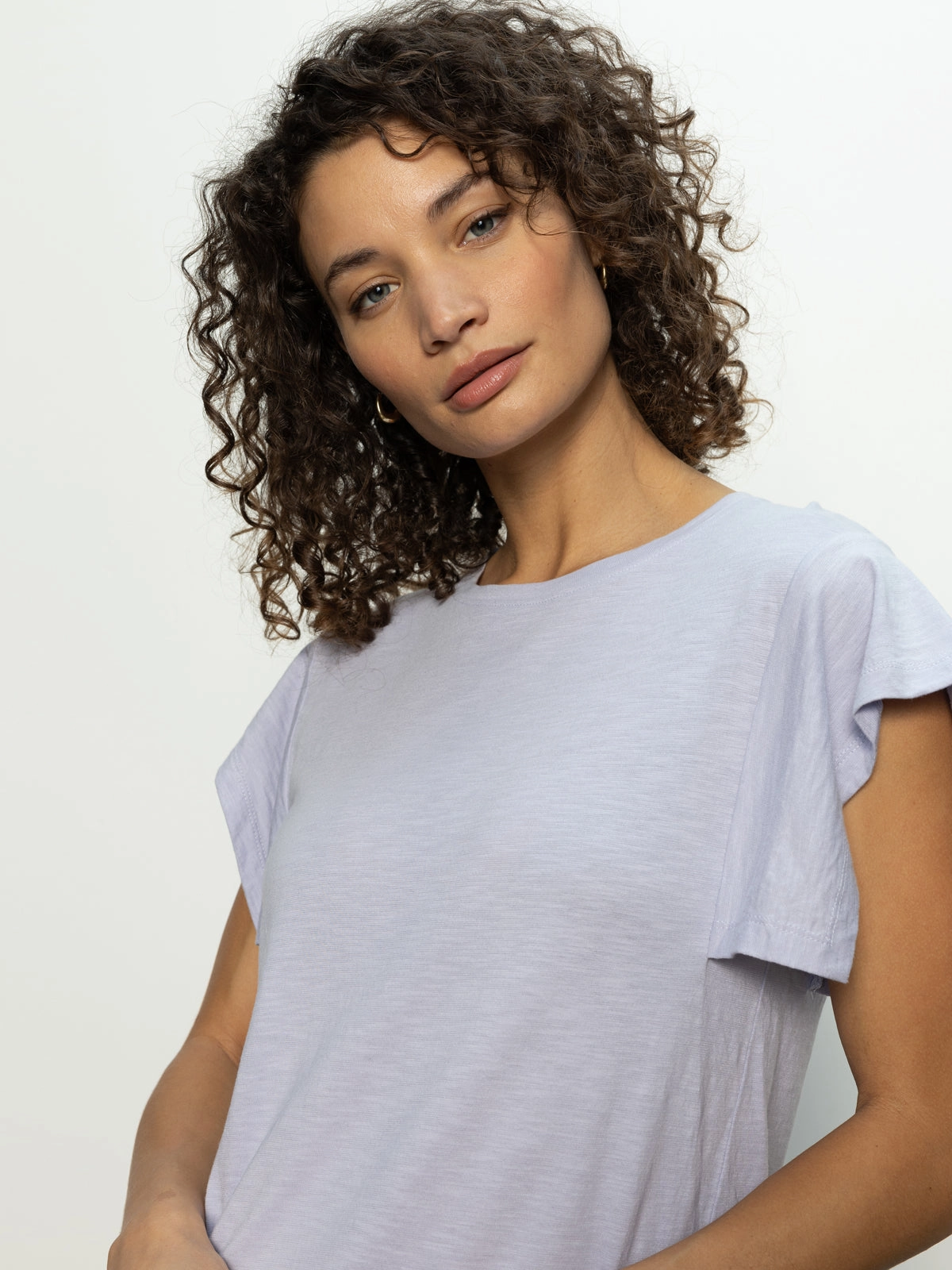 Relaxed Muscle Tee Lavender Mist