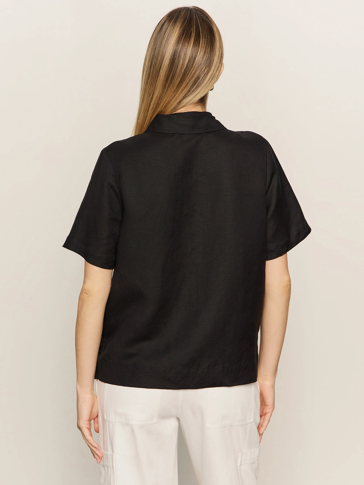 Relaxed Vacation Shirt Black