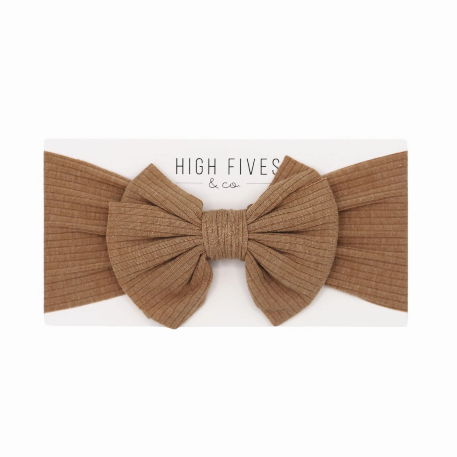 Ribbed Bow Headwrap