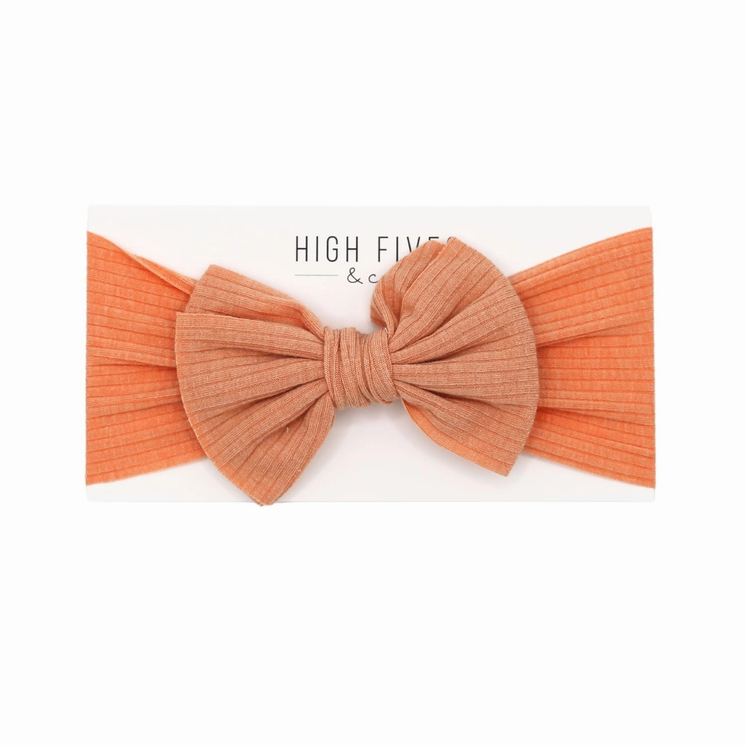 Ribbed Bow Headwrap