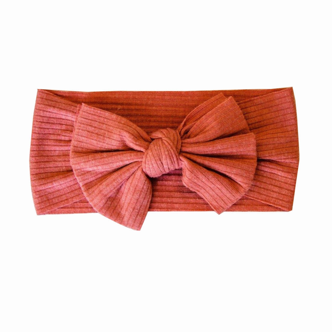 Ribbed Bow Headwrap
