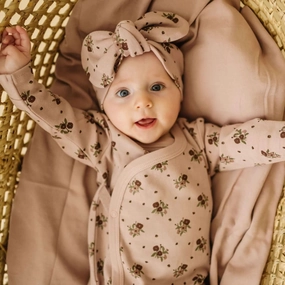 Rose Ditsy | Organic Headwrap