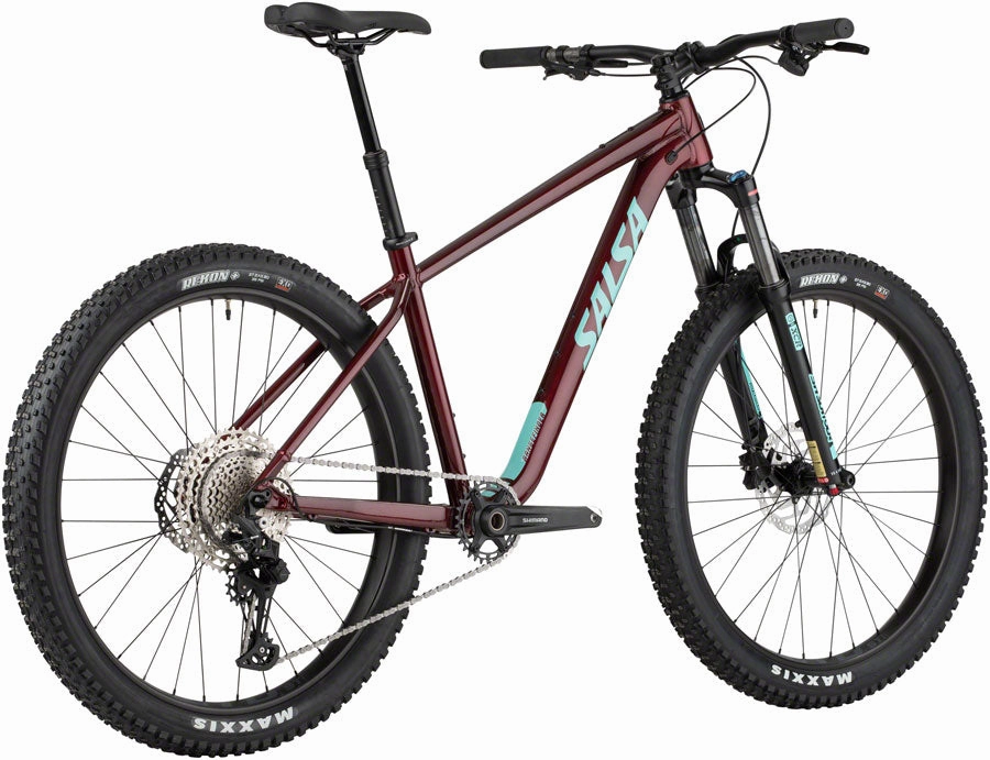 Salsa Rangefinder Deore 12 27.5  Bike - 27.5" Aluminum Dark Red X-Large