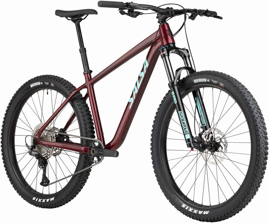 Salsa Rangefinder Deore 12 27.5  Bike - 27.5" Aluminum Dark Red X-Large