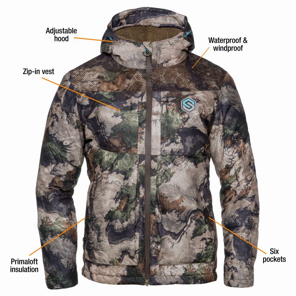 ScentLok Women's Cold Blooded Parka 2, Mossy Oak Terra Gila, M