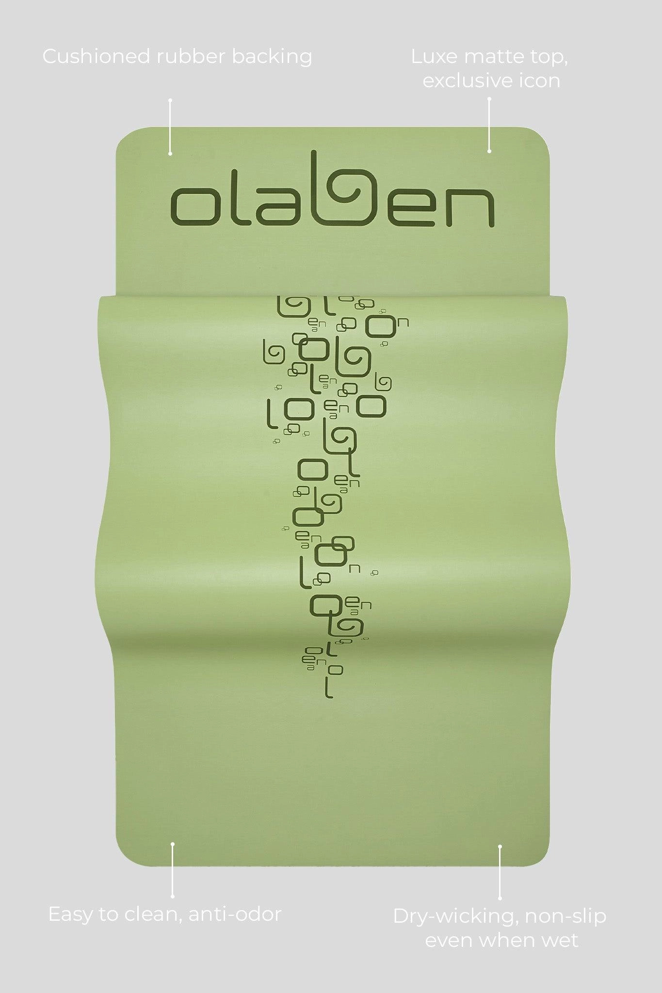 Signature Yoga Mat - Caper Clover