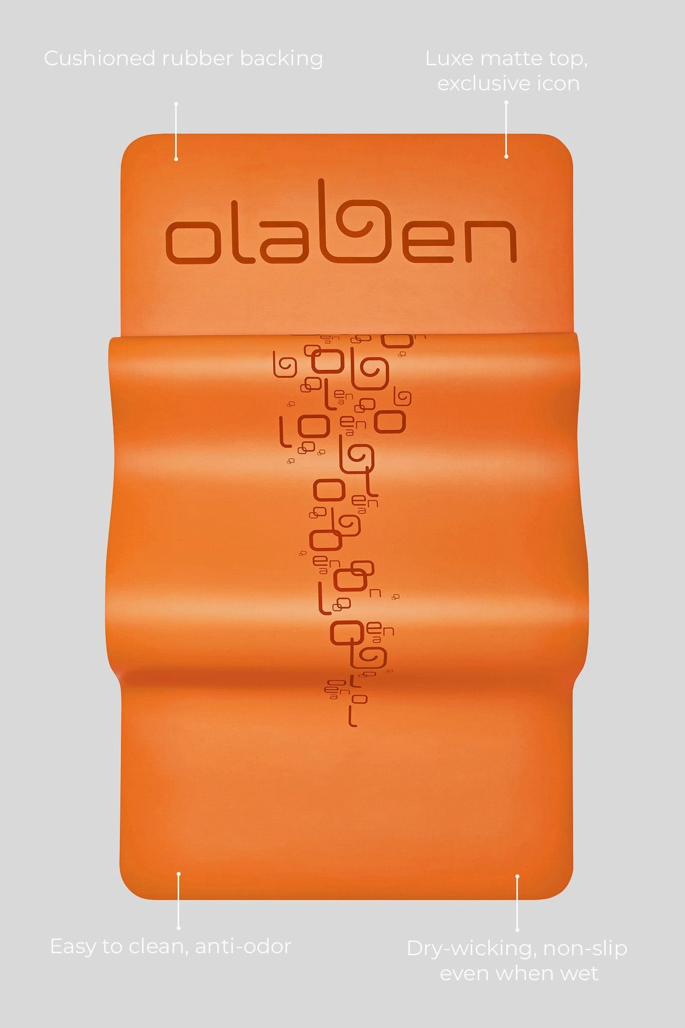 Signature Yoga Mat - Persimmon