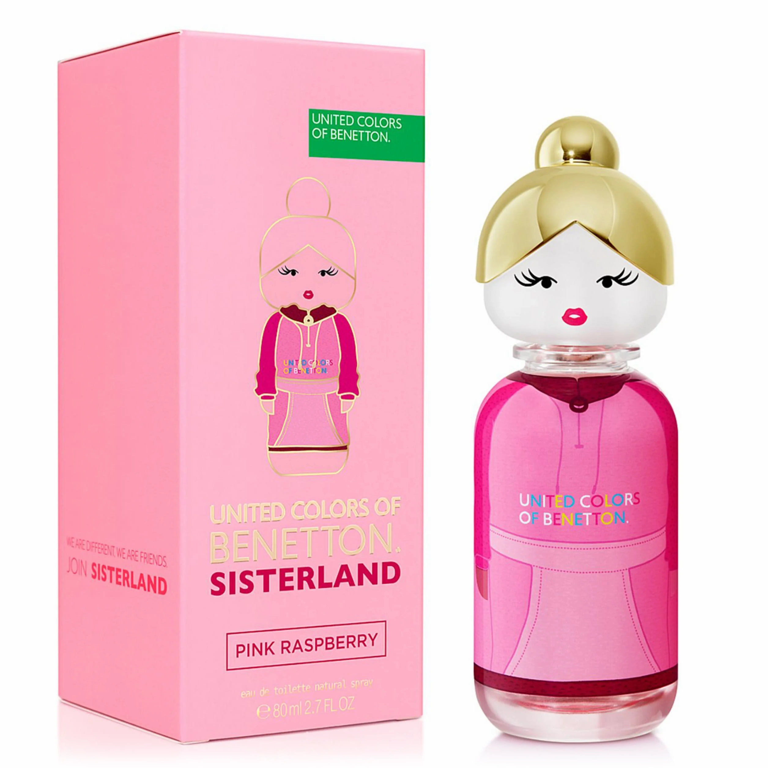 Sisterland Pink Raspberry by Benetton 80ml EDT