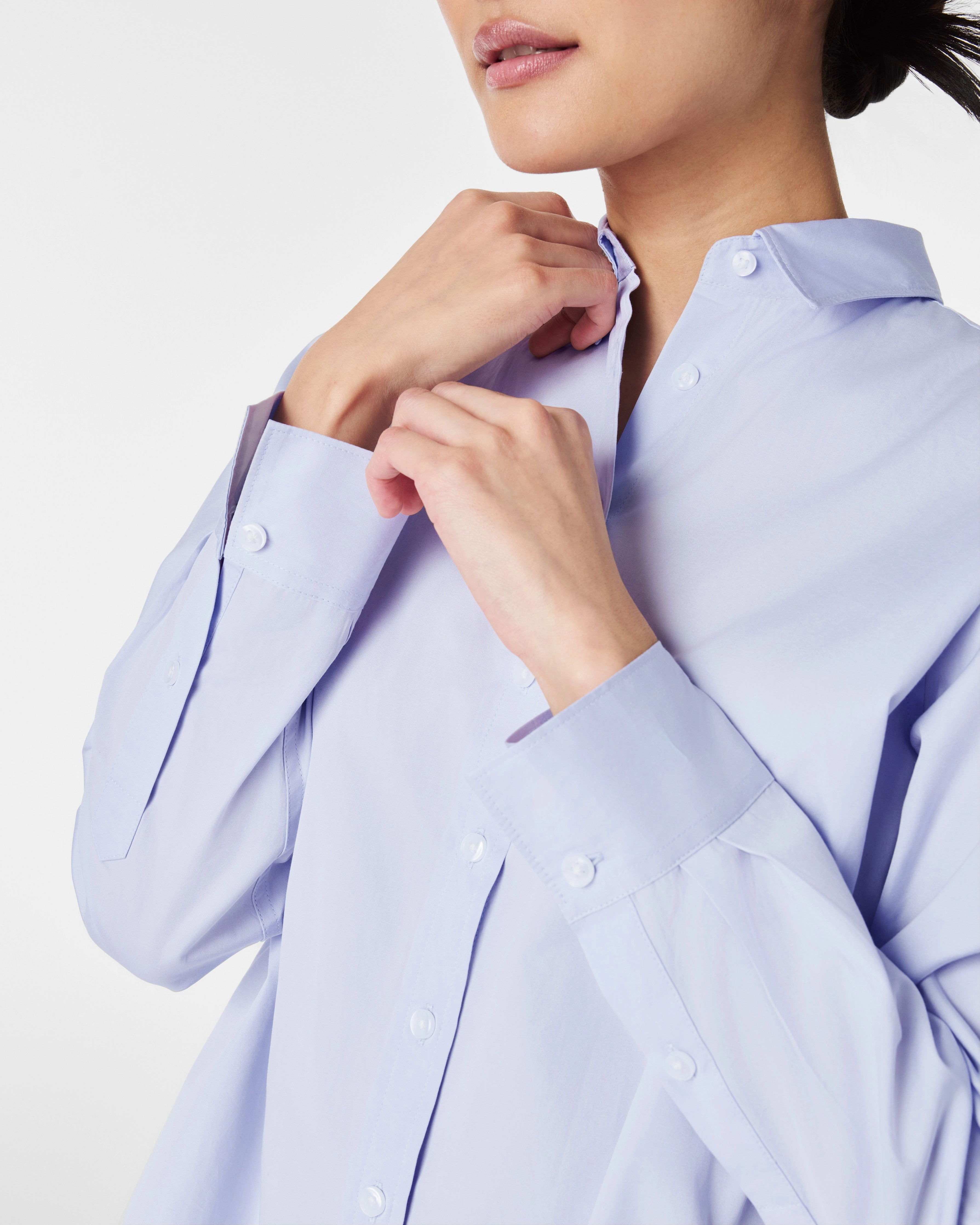 SPANX® Poplin Oversized Button-Down