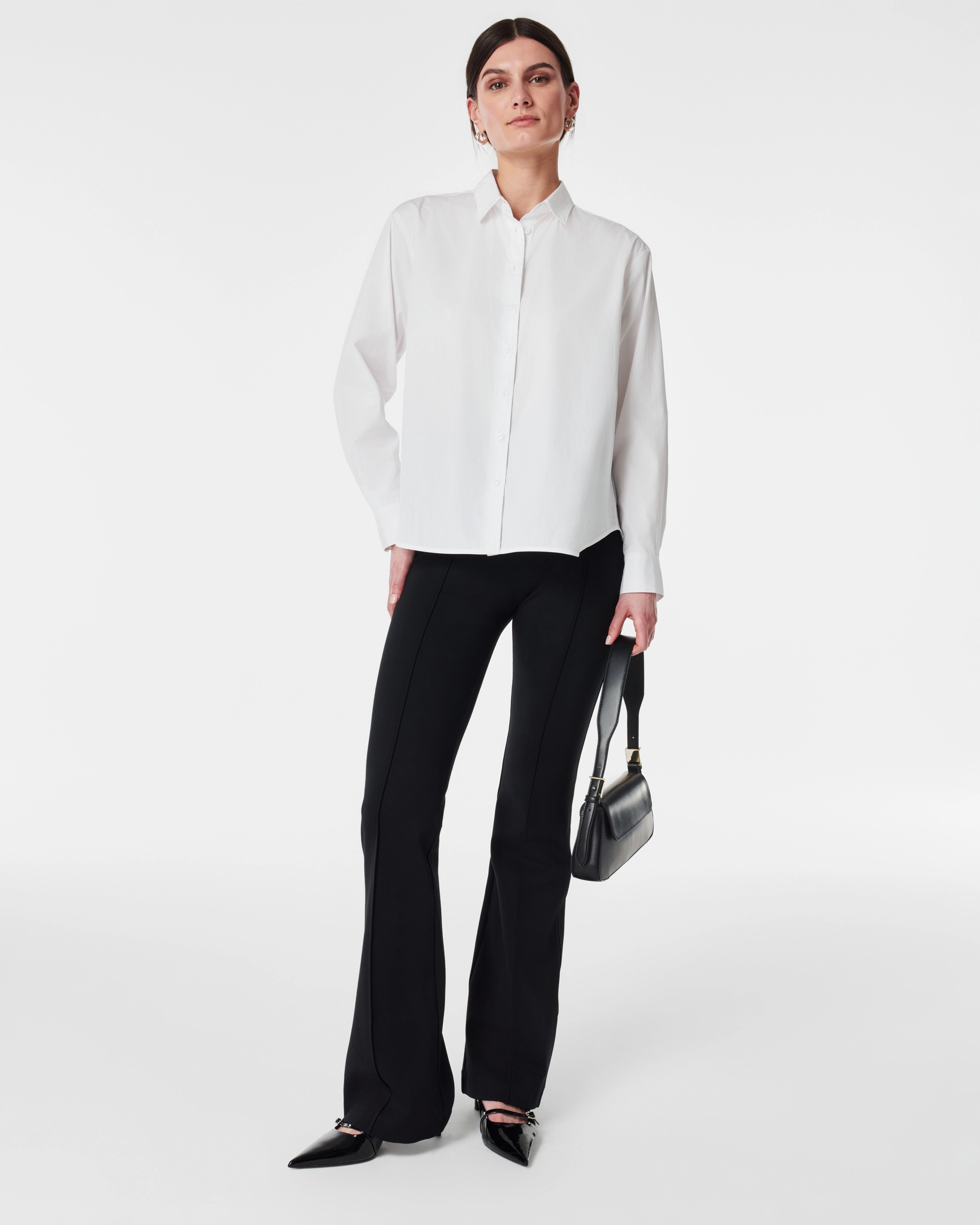 SPANX® Poplin Oversized Button-Down