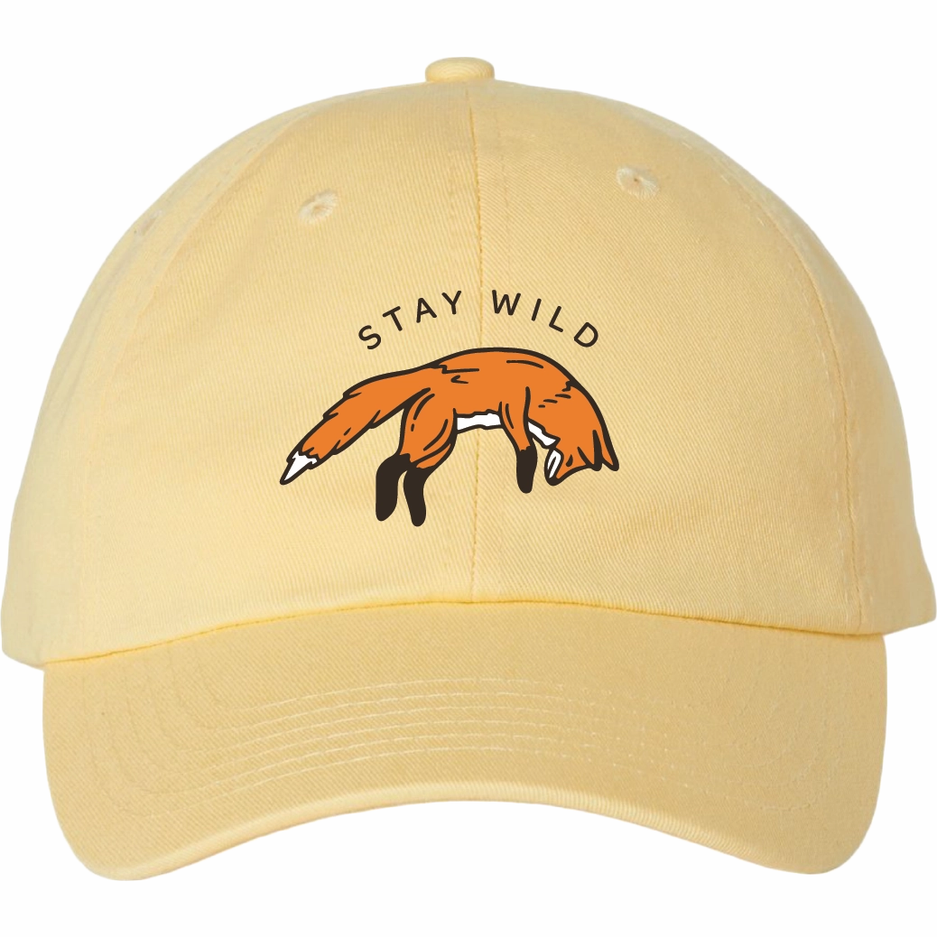Stay Wild Fox Dad Hat