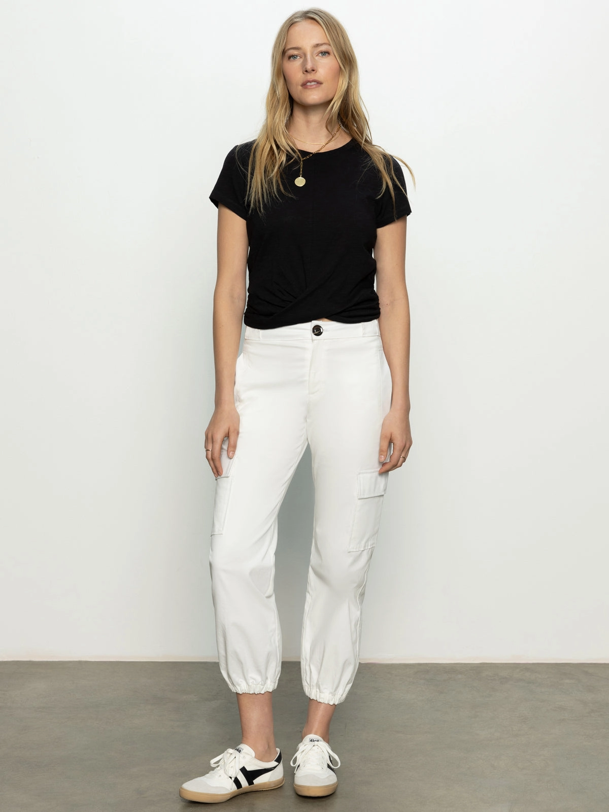 Take Over Jogger Mid-Rise Pant Bleached White