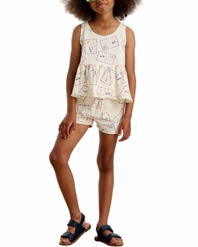 The Bonniemob Frill Top & Short Set