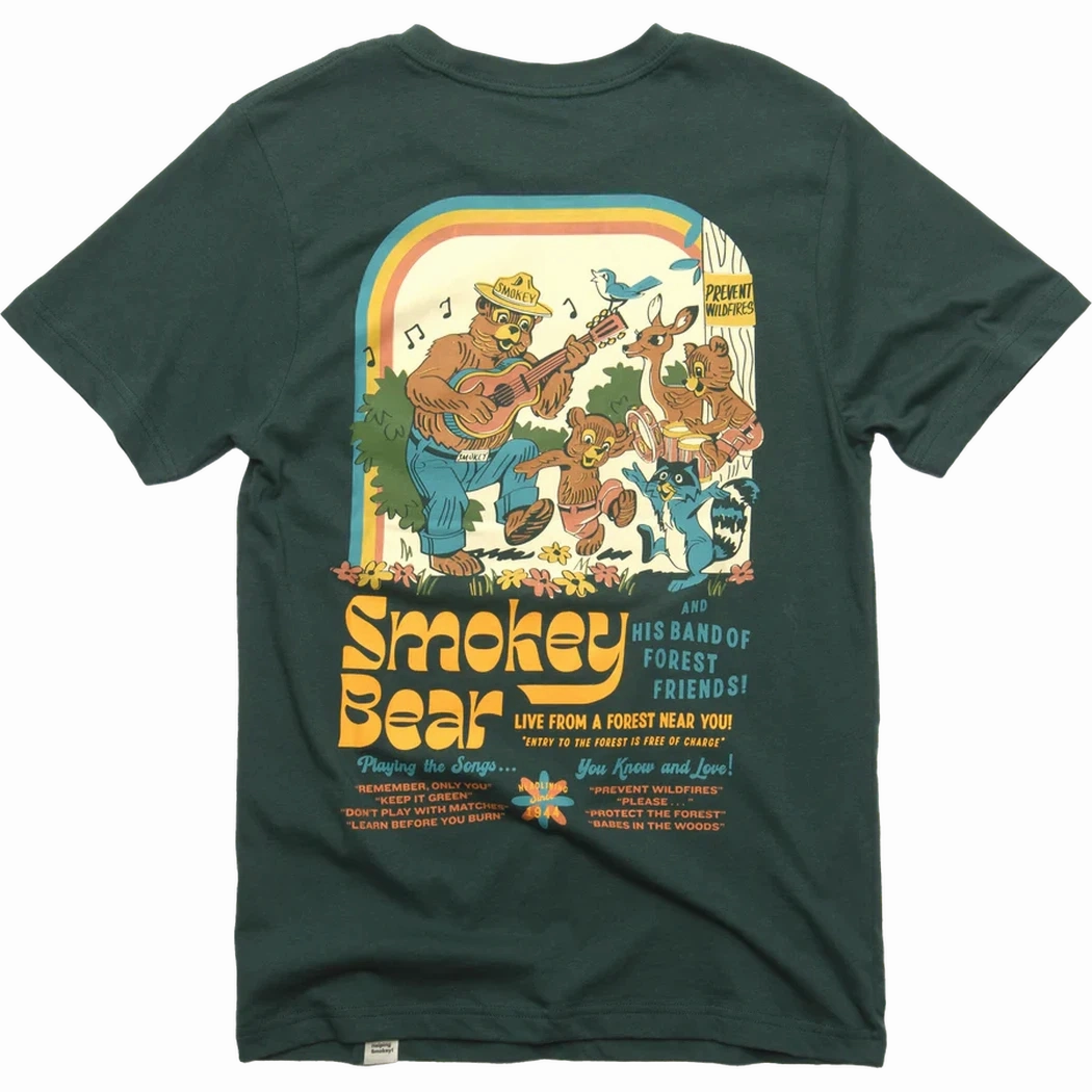 The Landmark Project Smokey's Band Unisex Short Sleeve Tee