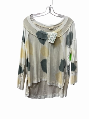 Top Ls By Pol In Cream, Size:S