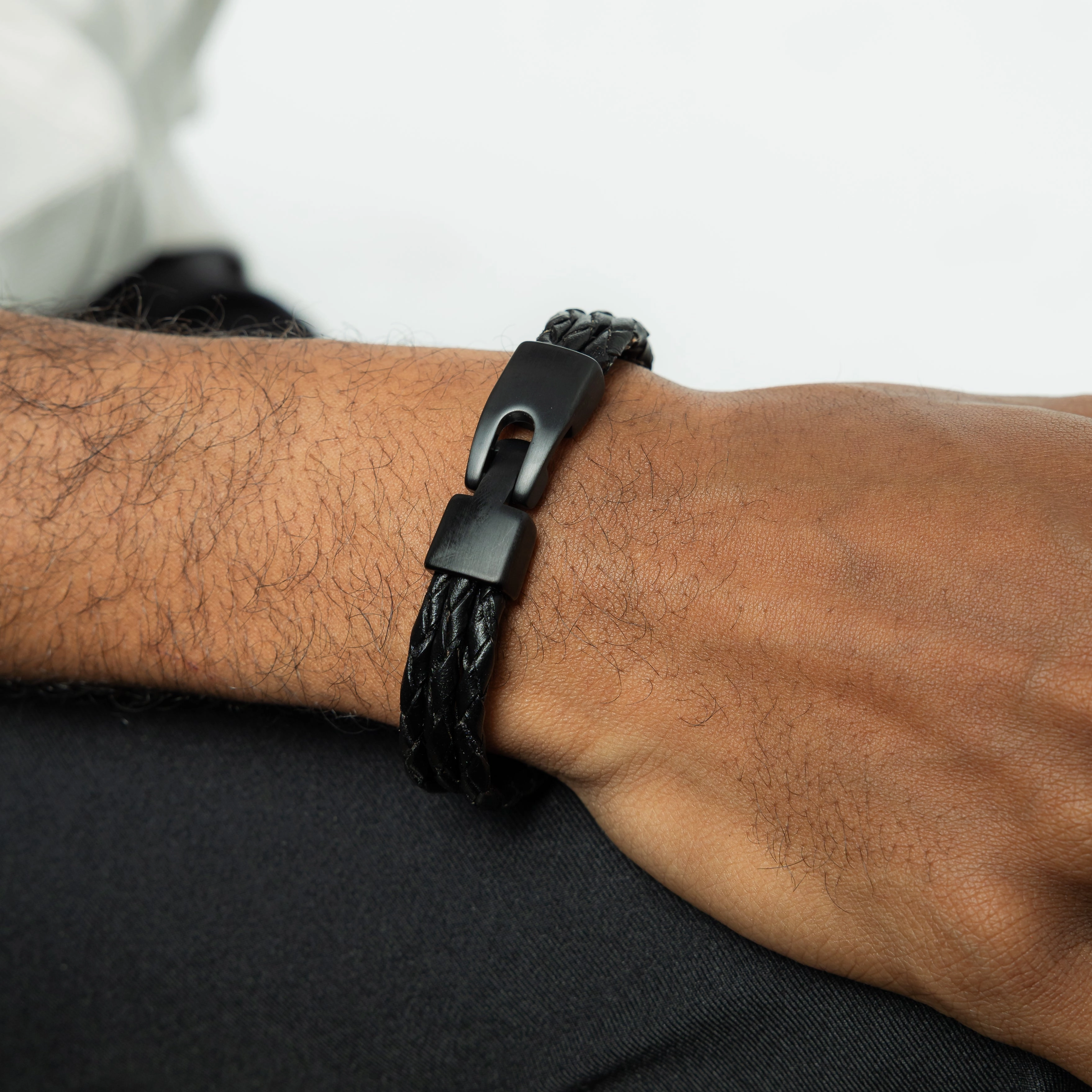 Triple Leather Bracelet | Men