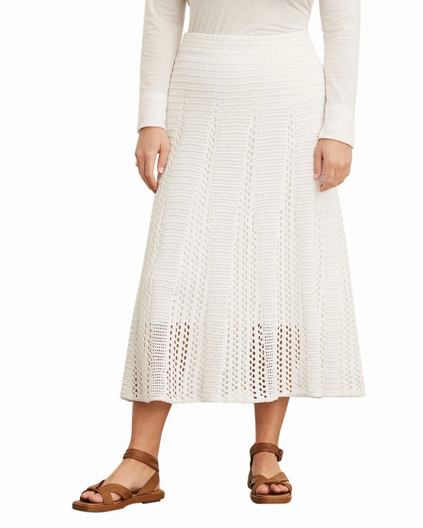 Vince Godet Crochet Skirt