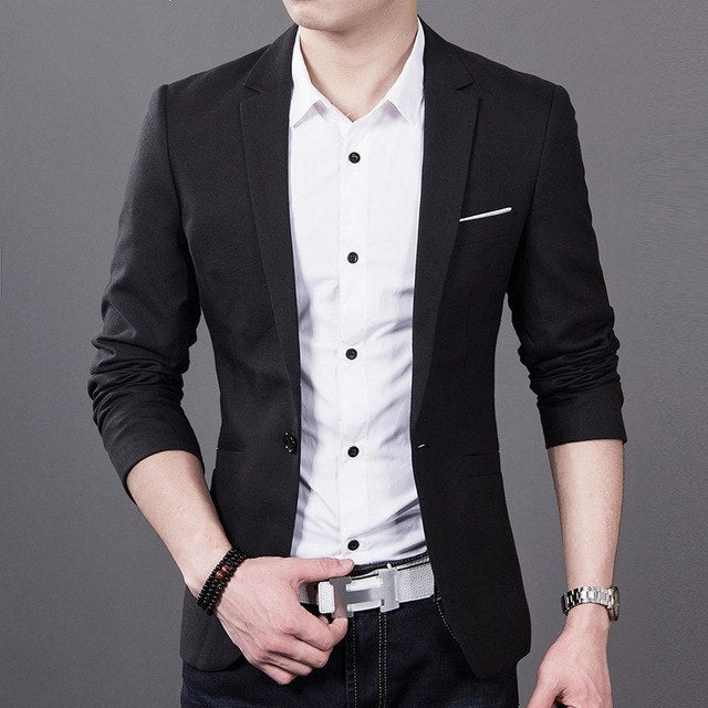 West Louis™ Classic Men Suit Blazer